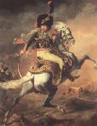 Theodore Gericault Chasseur of the Imperial Guard,Charging (mk10) china oil painting reproduction